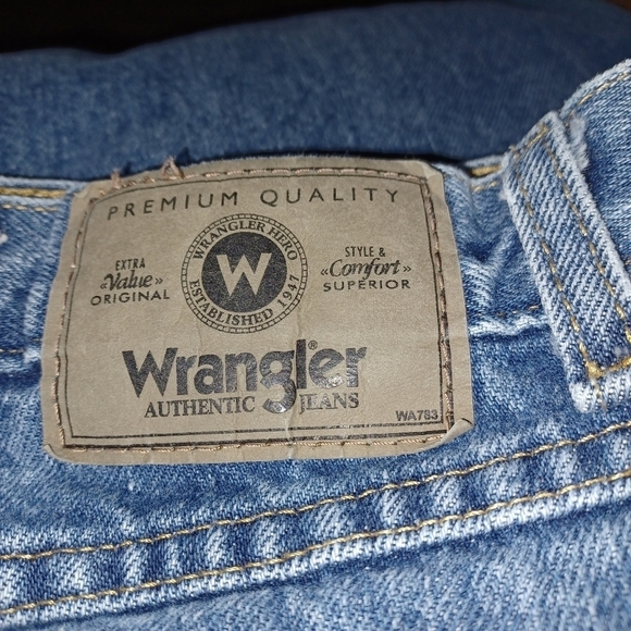 WRANGER, RELAXED FIT, 38X34 GREAT CONDITION, RELAXED FIT. - Picture 7 of 11
